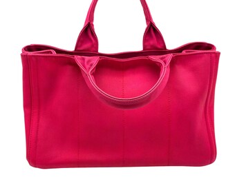 バッグ PRADA CANAPA Tote Bag Big Size Prada Large Black Canapa Tote – Season 2 Consign