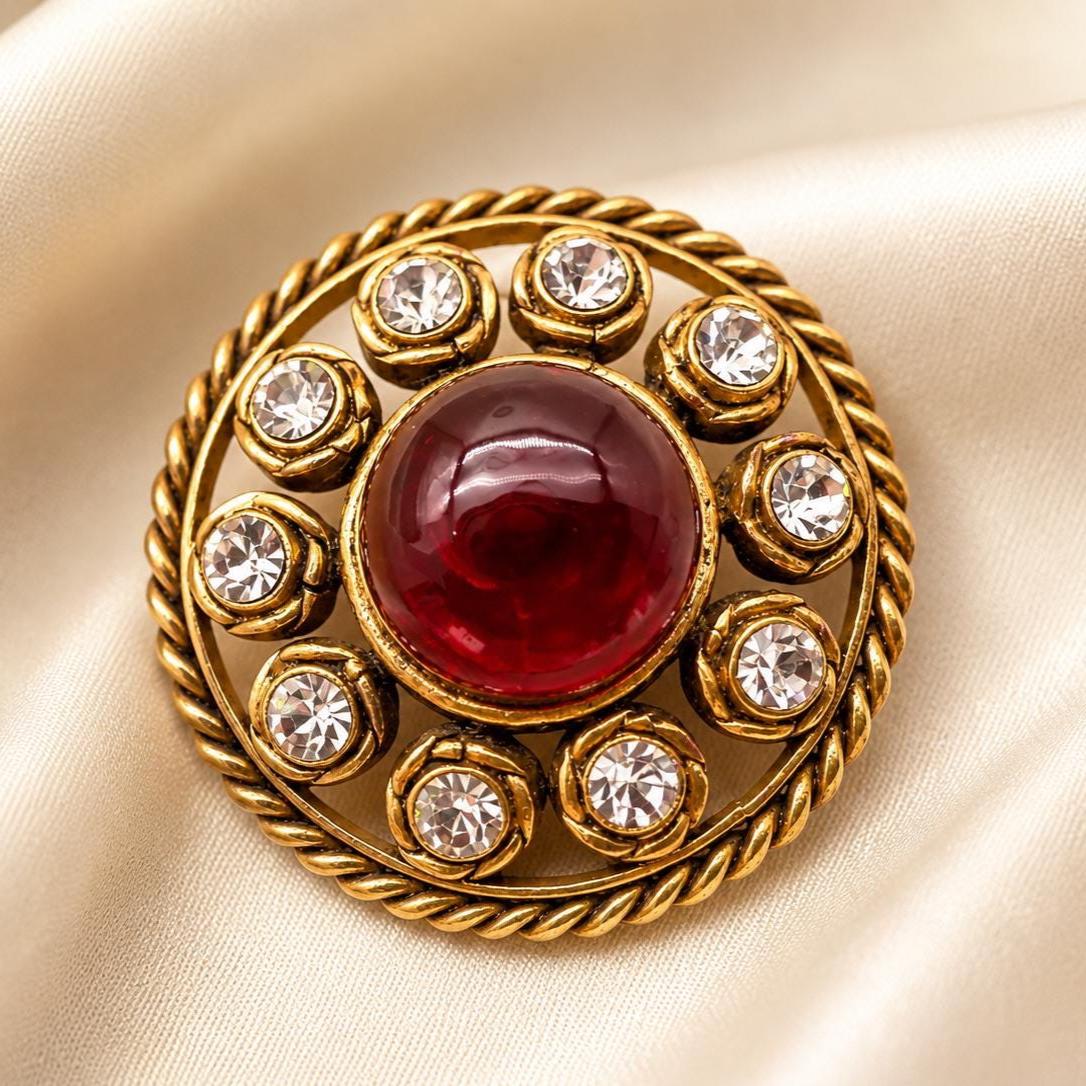 Authentic Chanel Brooch - Etsy