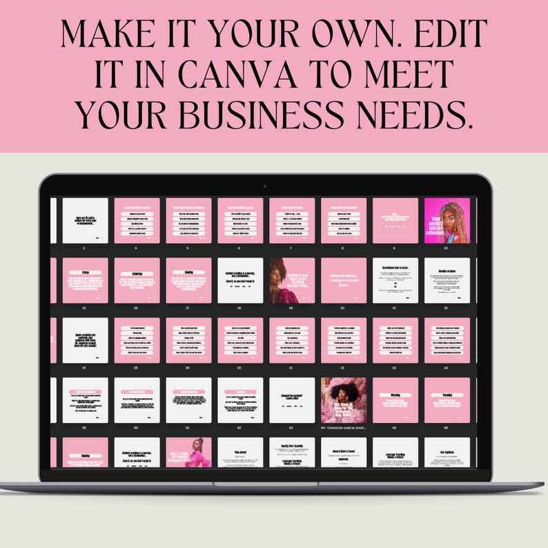 Faceless Digital Marketing Instagram Carousel Templates: PLR MRR (canva ...