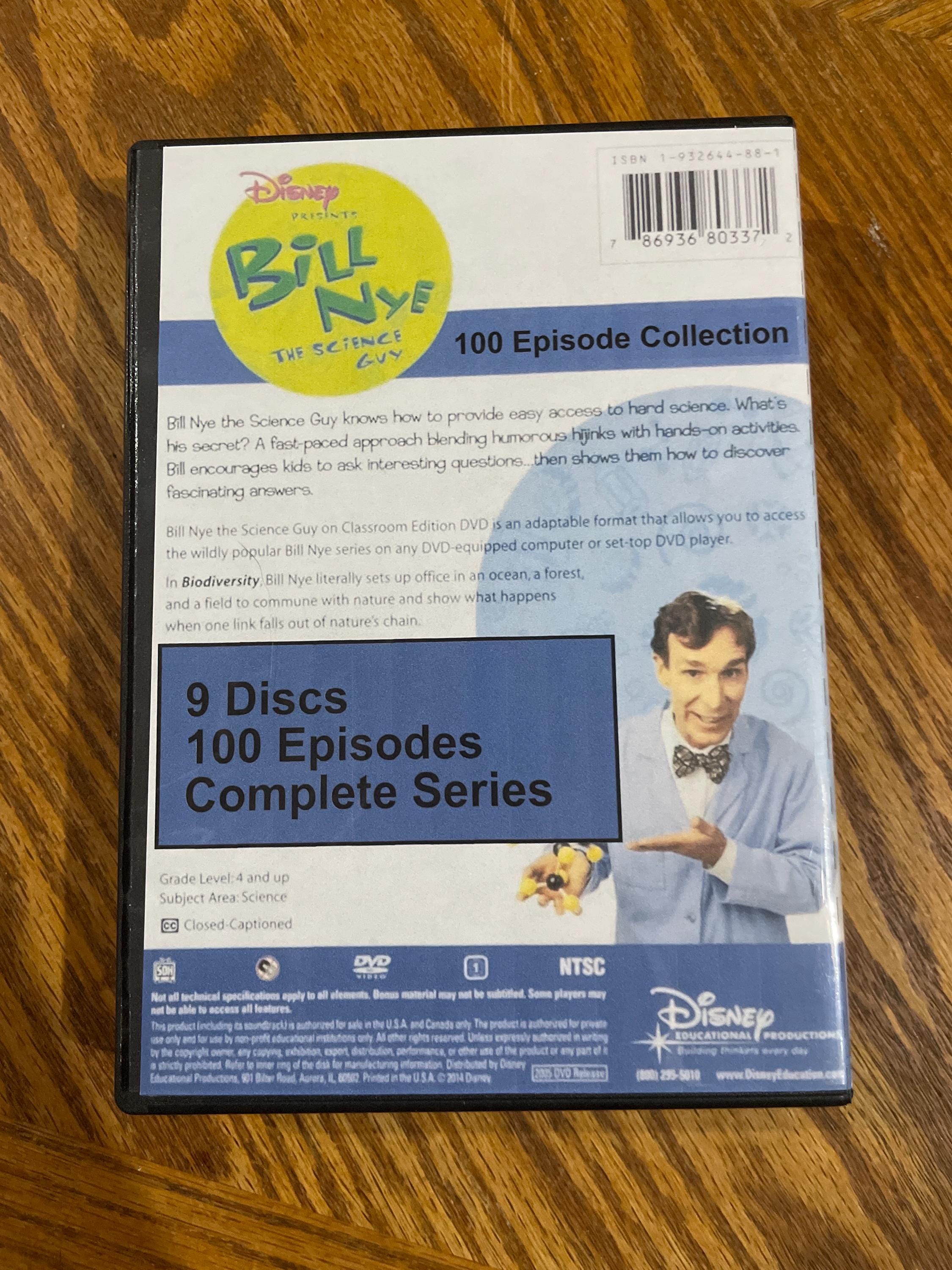 Bill Nye the Science Guy Complete Series DVD (region 1 NTSC