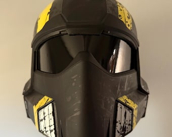 Special Bot Diver Edition | Tactical Helmet | Futuristic Sci-Fi Combat Helmet | Space Trooper Armor Cosplay