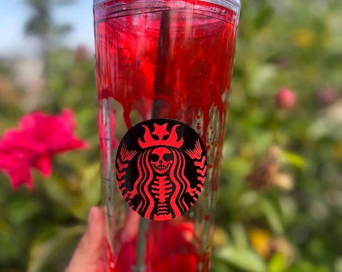 Blood Drip Cup | Halloween Gift | Halloween Cup | Halloween Blood Drip Snow Globe Tumbler | Spooky Cup | Valentines Day |
