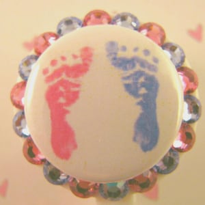 Baby Feet Badge Reel,Labor and Delivery Badge Reel,NICU Badge Reel,Pediatric Badge Reel,OB Nurse Badge Reel,OB Badge Reel, Mother Baby