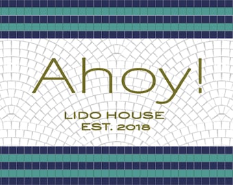 Custom Mosaic - Ahoy!