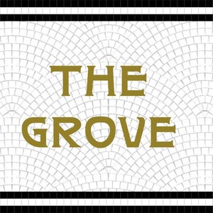 One-of-a-Kind Metal-Infused Mosaic - Personalized for THE GROVE
