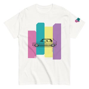 Volkswagen Golf Mk1 T-Shirt – Classic VW Car Graphic Tee, Retro Hatchback Shirt, Euro Car Enthusiast Gift, Unisex Streetwear