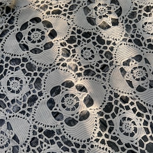 Vintage Crocheted Tablecloth/Bed Spread