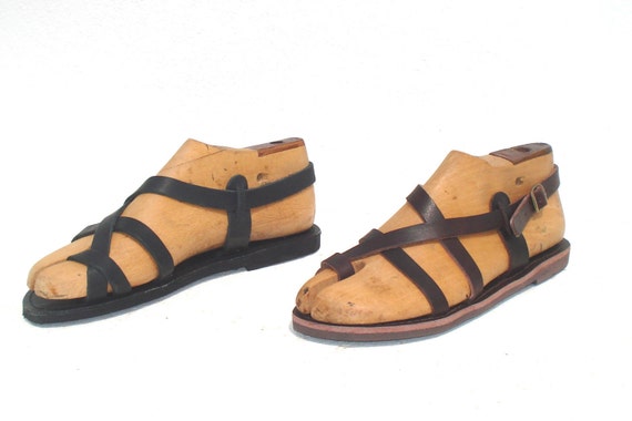 Greek Handmade Roman Leather Sandals NEW STYLE - Etsy