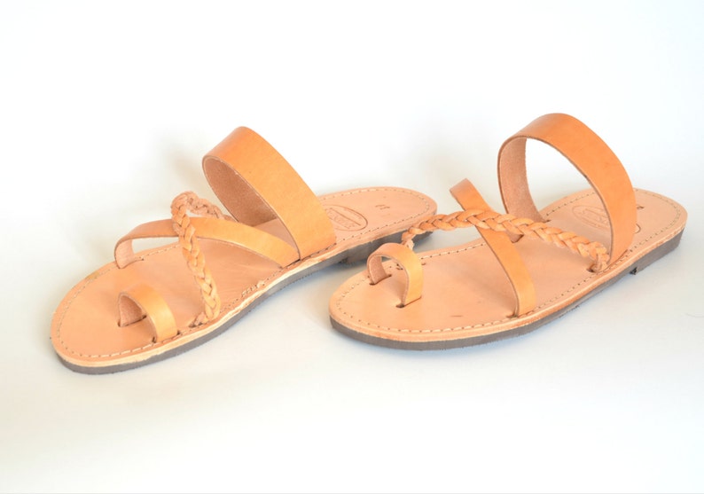 ANANIAS Roman Greek Handmade Leather Sandals - Etsy