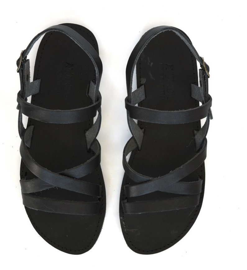 Handmade Roman Grecian Leather Sandals-new STYLE - Etsy