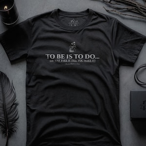 Kant Shirt Philosophic Tee Dark Academia Fun Typography Tee Dark Aesthetic Unisex Outfit Alt Clothing Goth Clothing Gift Crust Punk Shirt