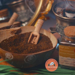 High John Herbal Incense Powder || Apothecary Corked Vial || Good Luck - Abundance - Prosperity || Santeria, Ifa, Lukumi