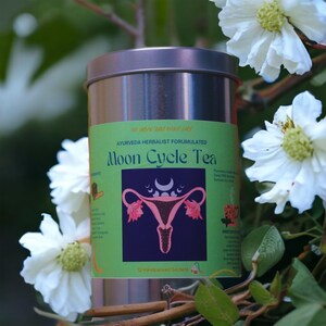 Moon Cycle Tea || 36 Cups || Ayurveda Herbal Tea for Menstrual Balance - Hormone Support || Natural PMS Relief - Cycle Regulation