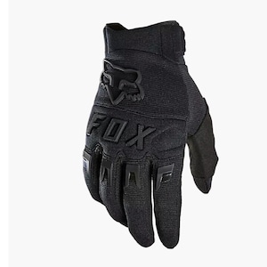 Volledig zwarte aangepaste Fox-handschoenen