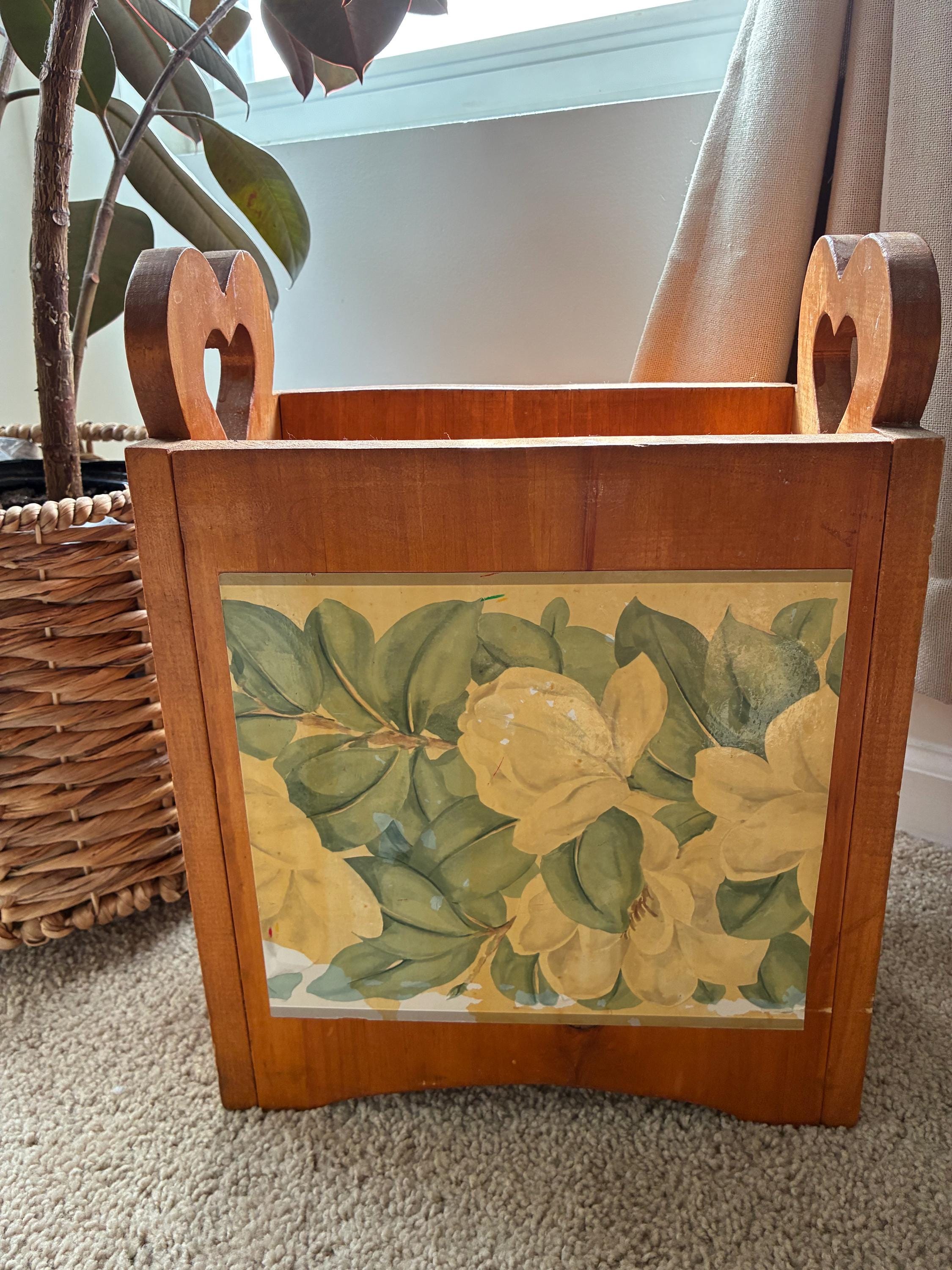 Vintage Magazine Rack - Etsy