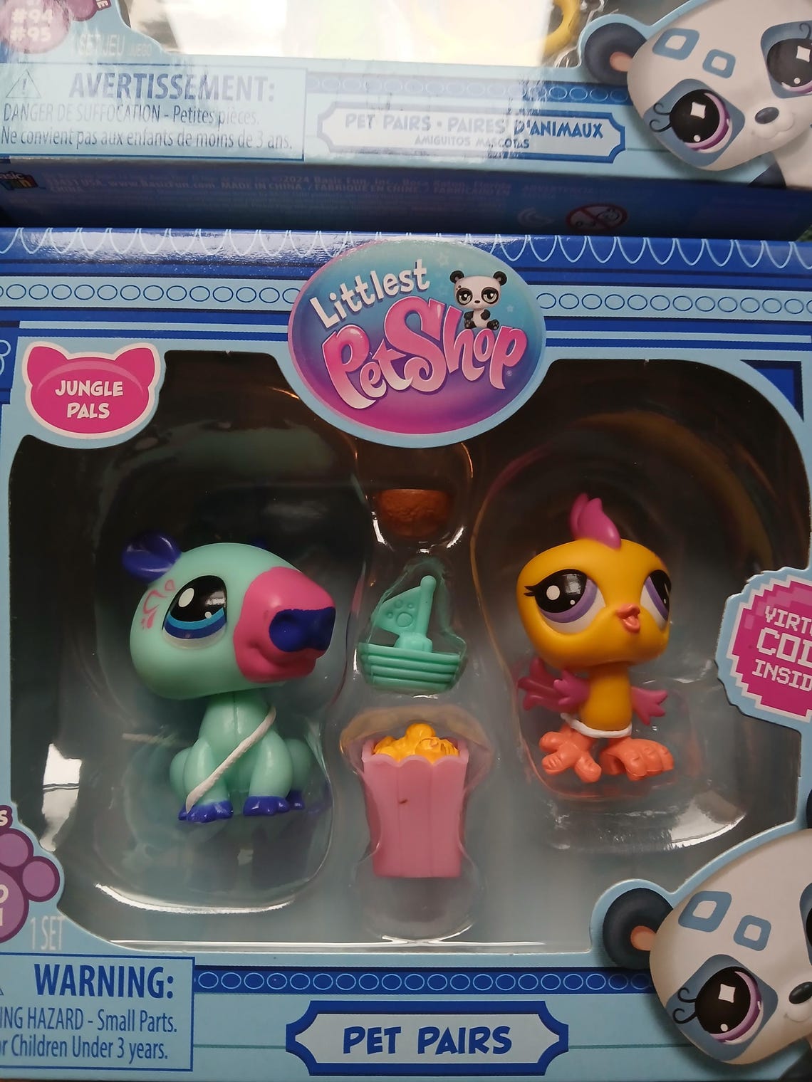 Littlest Pet Shop LPS G7 - Paires Timber Wolf & Rockin' Sushi #20 #24