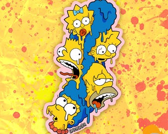 Drippy Simps Sticker