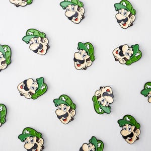 Drippy Luigi Enamel Pin