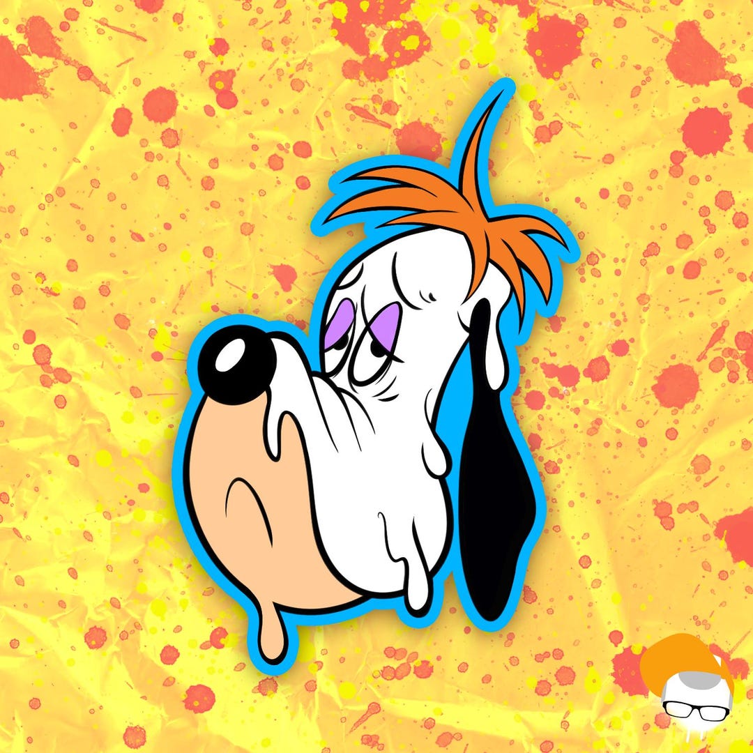 Drippy Droopy Sticker - Etsy