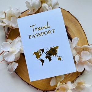 Personalized Travel passport | Ticket | Surprise voucher | Foil Ticket | Ticket | Memorabilia | Travel