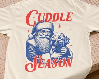 Labrador kerstshirt kerstman labrador shirt vintage kerstcadeau voor labrador eigenaar labrador moeder labrador minnaar lab moeder tee lab vader
