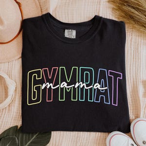 Gym Rat Mama Shirt Gym Girl Shirt Leg Day Shirt Oversized Pump Cover Gift for Gym Mom Women Gym Shirt Women Weightlifting Shirt Muscle Mommy