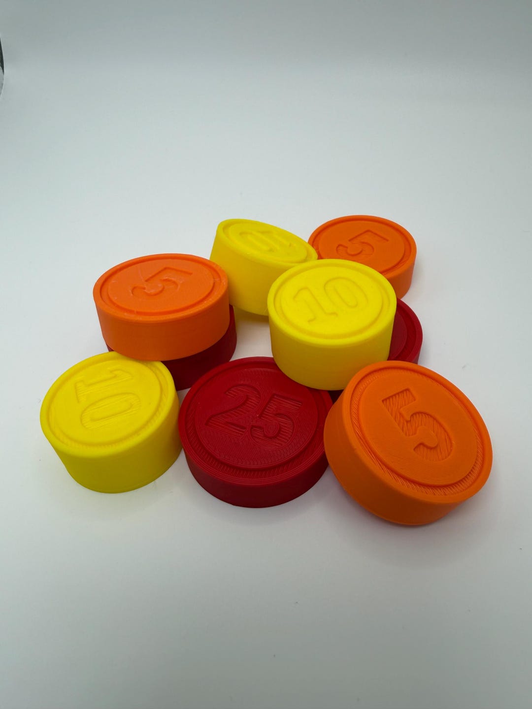 Vintage Cash Register Replacement Coins– 3D Printed PLA Plastic Set - Etsy
