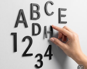 Custom Acrylic Letters | Modern Wall Decor with 3M Adhesive