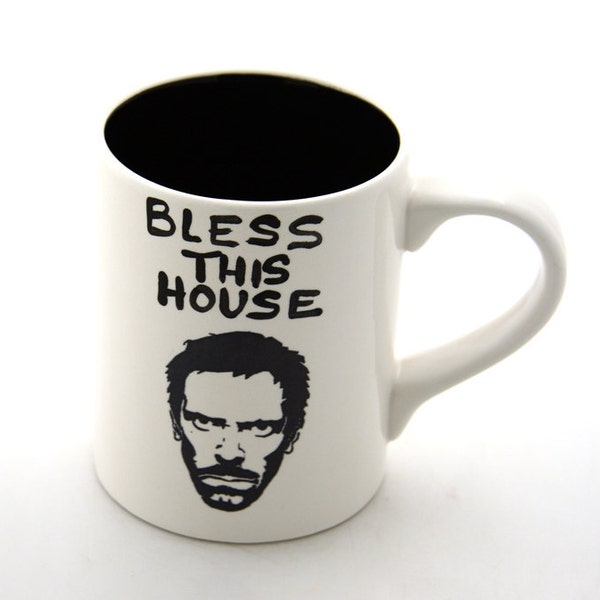 House MD Hugh Laurie Fan Art Mug