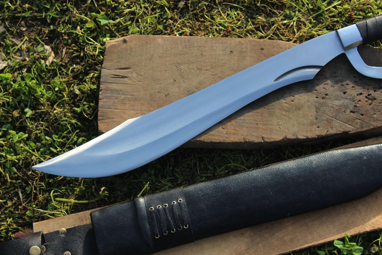 20 Inch D-guard Shivapuri Sword – Custom Handmade in Nepal – Sharp ...