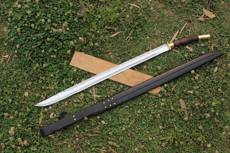 its perfet for using sword its long blade sword