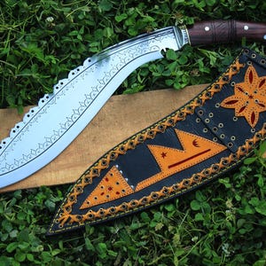 Handmade Kukri Knife – Authentic Nepali Gurkha Blade | High Carbon Steel | Outdoor, Hunting, Camping Tool | Handmade in Nepal&quot;