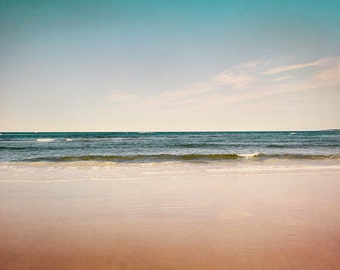 Beach Photography, Ocean Waves Photography, Large Beach Picture, Beach Landscape, Crane Beach, Ipswich, New England Coast, Coastal Photo