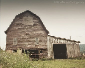 Barn Photography, Rustic Sepia Brown Farmhouse Home Decor, Tan Brown Beige Cottage Decor, country farm, landscape ranch decor, fine art