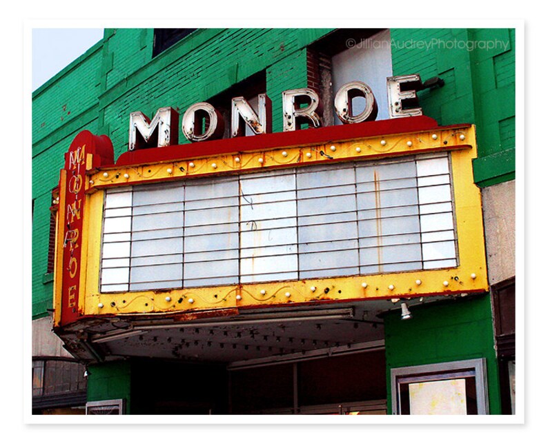 Urban Decay Photography, Movie Theater, Monroe Theater, Rochester