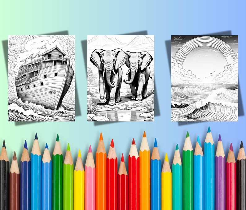The Christian Kids' Coloring Book Bundle – 100 Pages of Fun, Faith, and ...