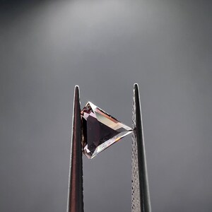 Natural Purple Sapphire .42Ct. Facet Pentagon. Origin Songea. Calibrated Jewelry Grade A+ image 4