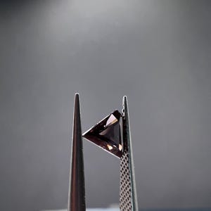 Natural Purple Sapphire .42Ct. Facet Pentagon. Origin Songea. Calibrated Jewelry Grade A+ image 3