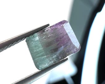 Gorgeous! Natural No Treatment Watermelon Tourmaline 1.12Ct! Africa Origin. Jewelry Calibrated AAA. Facet Octagon.