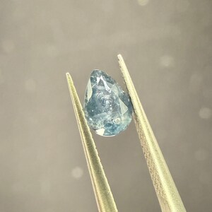 Natural Untreated Blue Sapphire .71Ct. Facet Pear. Origin Madagascar. Calibrated Jewelry Grade AAA