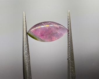 1.39Ct Watermelon Tourmaline Cabachon Marquise