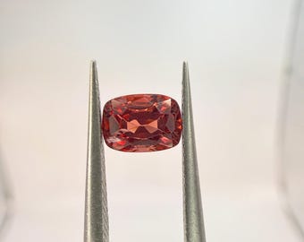 Red Spinel .98Ct. Unheated. Myanmar. Cushion Cut