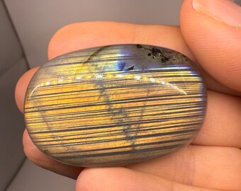 High Quality Gold/Orange Flash Labradorite