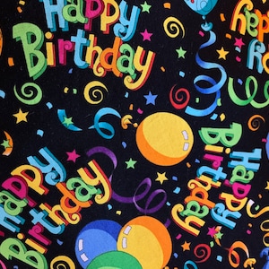 Table Runner Happy Birthday YOU customize primary accent color image 1