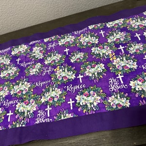 Table Runner Easter He is Risen image 5