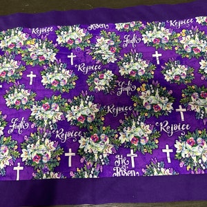 Table Runner Easter He is Risen image 8