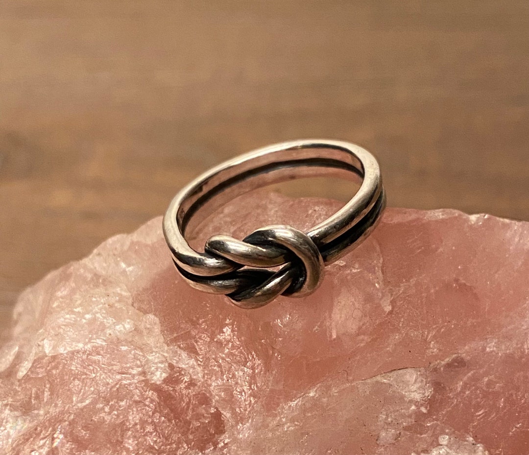 Vintage James Avery Knot Ring 925 Etsy