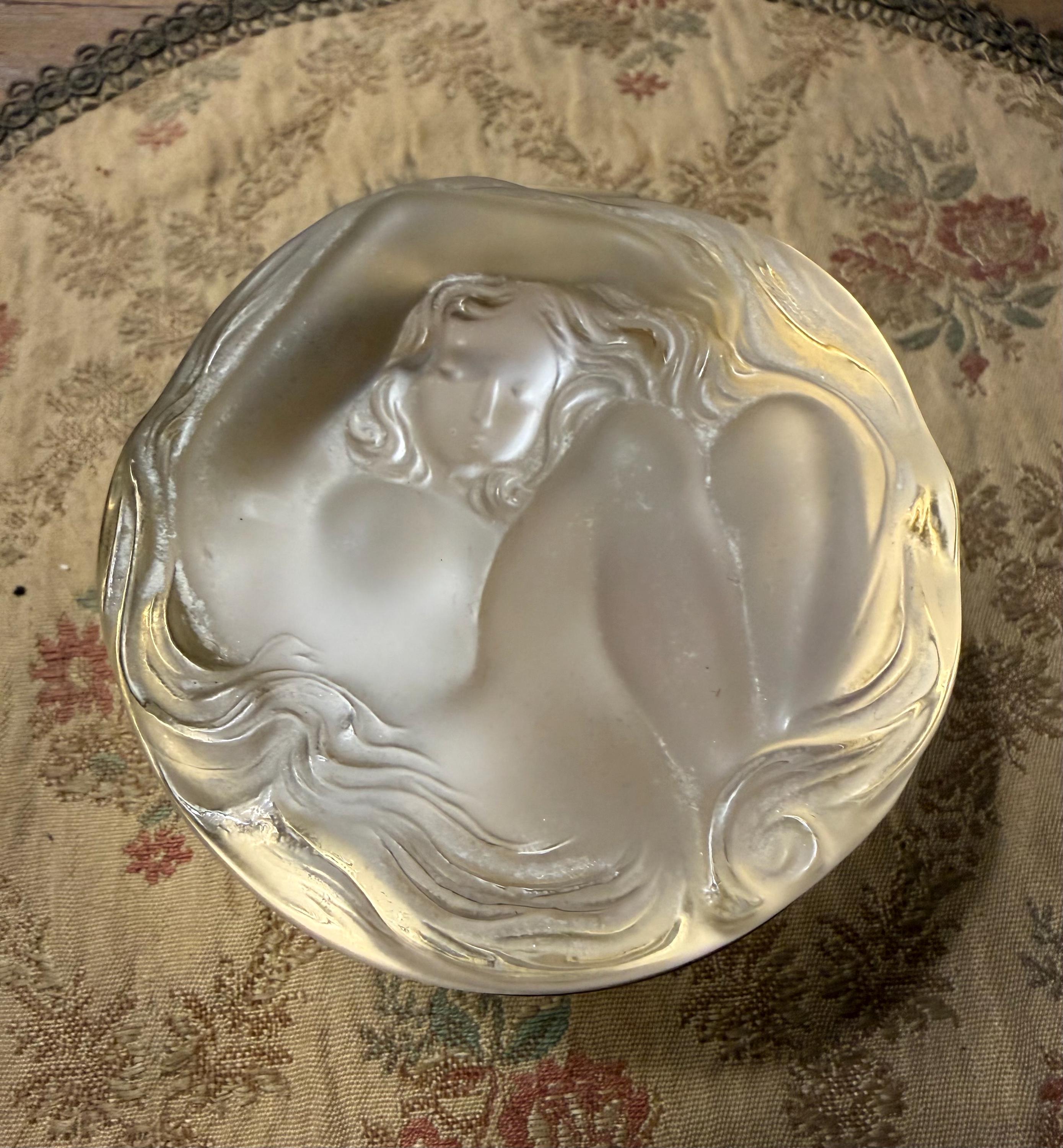 Lalique Powder Box - Etsy