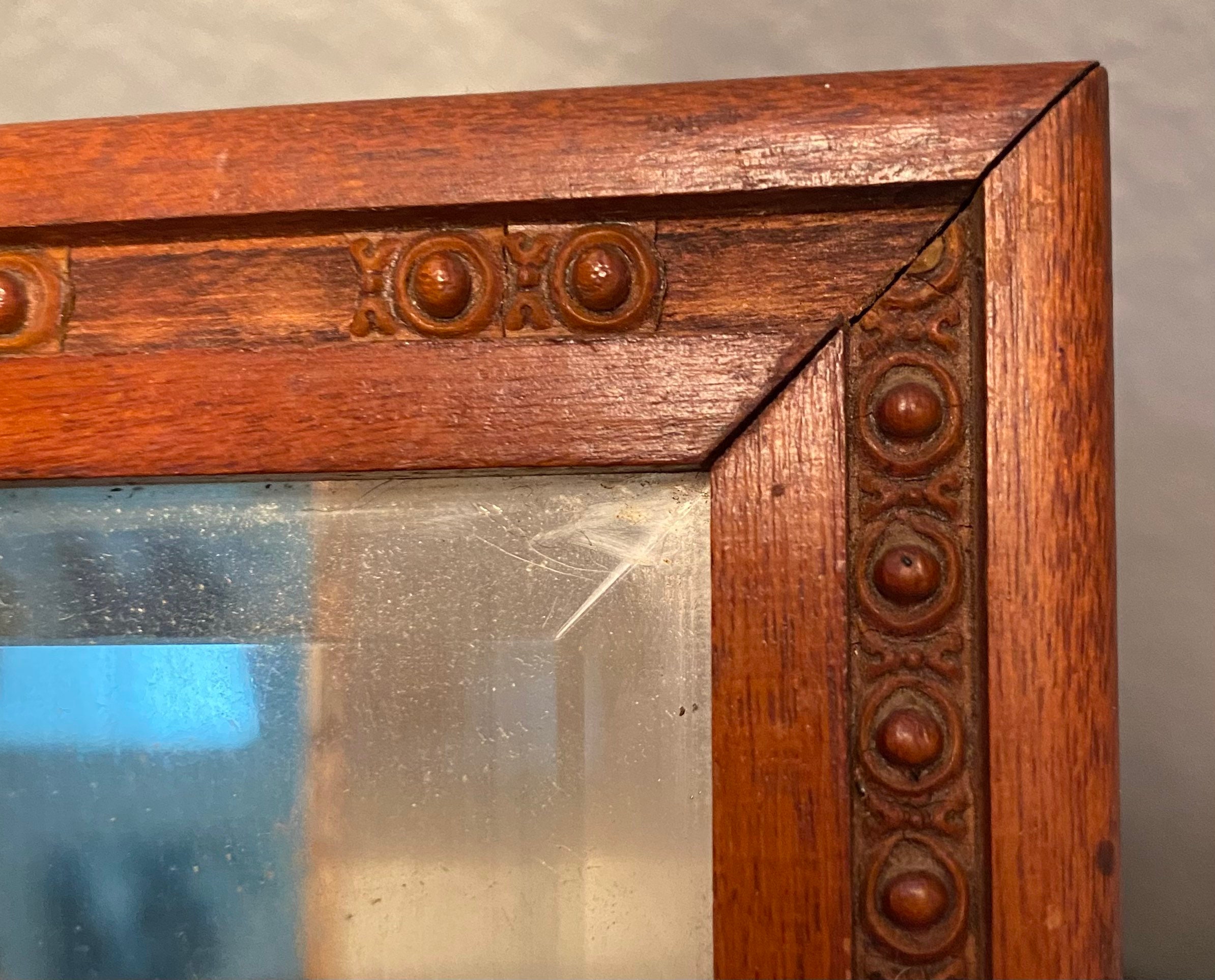 Antique Victorian Trifold Shaving Mirror Etsy