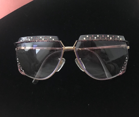 Vintage Tura Eyeframes Mod-425 Rhinestones VHTF - image 1